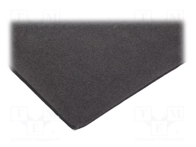 Damping mat; polyurethane; 600x1000x7mm SILENT COAT SC-SA7-0.6