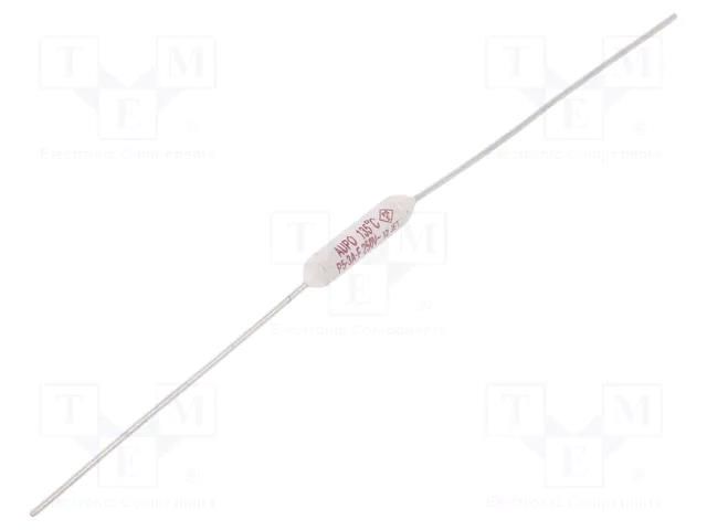 Fuse: thermal; 3A; P; 135°C AUPO P5-3A-F