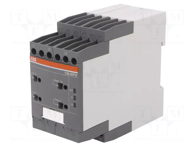 Voltage monitoring relay; for DIN rail mounting; CM-MPN; DPDT ABB 1SVR750487R8300