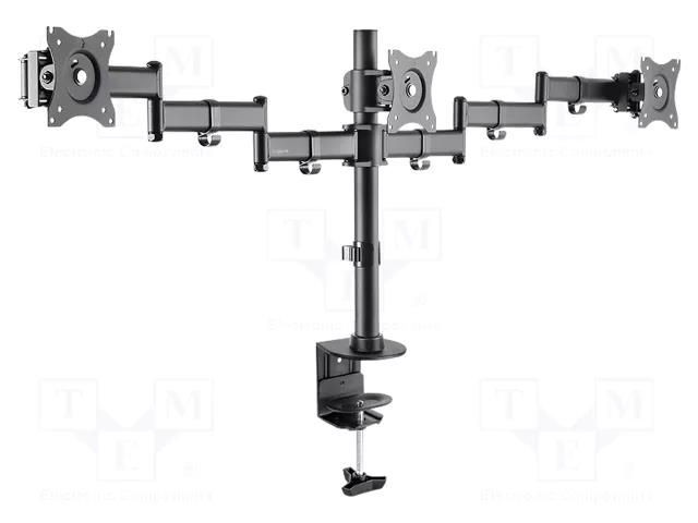 Holder; 8kg; 13÷27"; Arm len: 746mm; Standard: 75x75mm,100x100mm LOGILINK BP0050