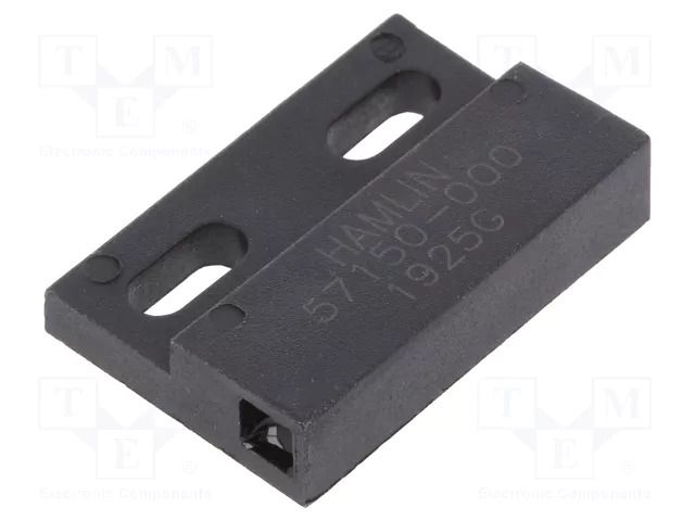 Magnet: permanent; AlNiCo-5; 28.57x14.28x6.35mm LITTELFUSE 57150-000