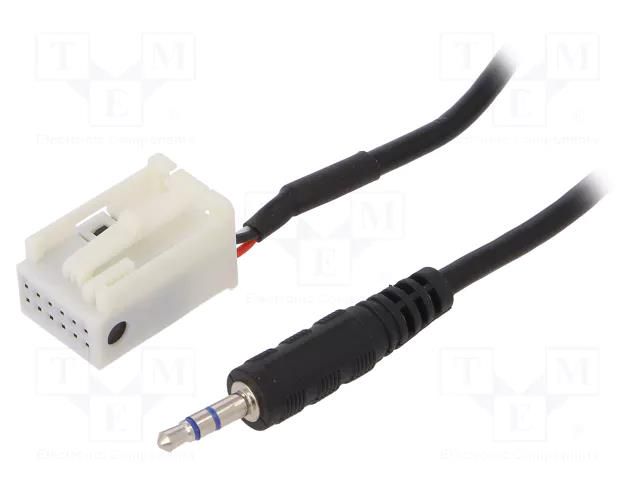 Aux adapter; Jack 3,5mm; Citroën PER.PIC. C6502-SPJ