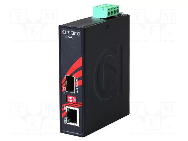 Media converter; GIGA ETHERNET/SFP fiber; Number of ports: 2 ANTAIRA IMC-C1000-SFP