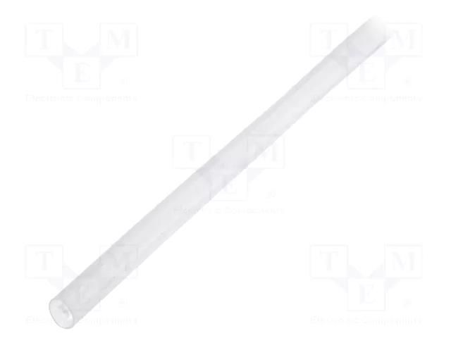 Heat shrink sleeve; thin walled; 3: 1; 6mm; L: 1m; transparent 3M GTI3000-6/2-TR