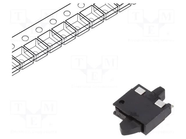 Switch: detecting; Pos: 2; SPST; 0.01A/5VDC; 500mΩ; 0.29N; 2.1mm PANASONIC ESE22MH24