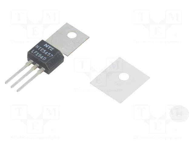 Thyristor; 400V; Ifmax: 4A; Igt: 0.2mA; TO202-3; THT; Ifsm: 20A; 1.2us NTE Electronics NTE5457