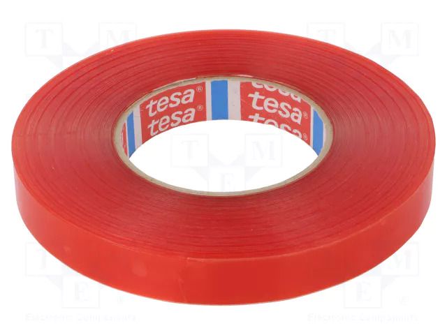 Tape: fixing; W: 19mm; L: 50m; Thk: 0.205mm; double-sided; max.100°C TESA TESA-4965-19-50M
