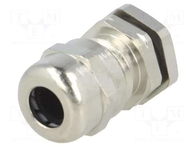 Cable gland; PG7; IP68; brass; RRPL; with strain relief RAYCHEM RPG RRPLPG-7