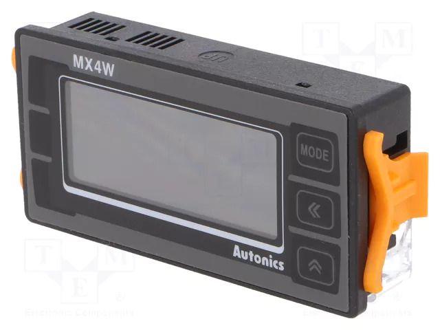 Meter; AC/DC current; 24÷240VAC; 24÷240VDC; on panel; Display: LCD AUTONICS MX4W-A-FN