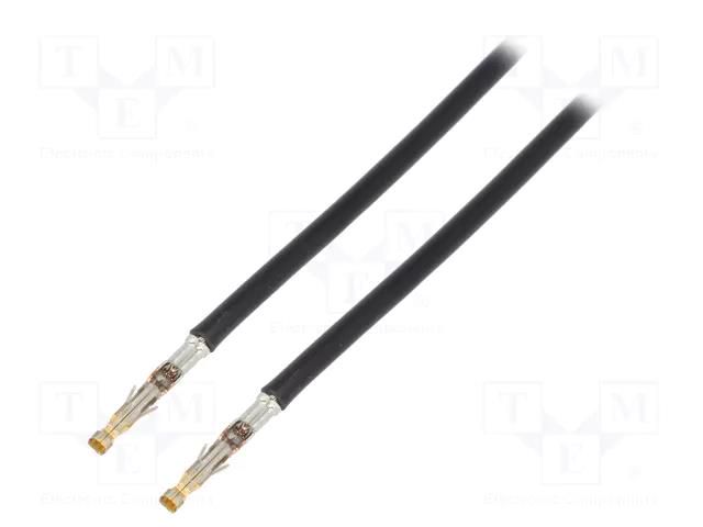 Cable; Mega-Fit female; Len: 0.15m; 16AWG; Contacts ph: 5.7mm MOLEX MX-79758-2037