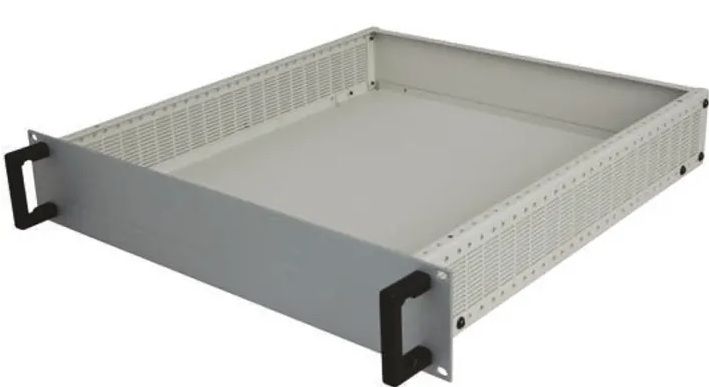 RS PRO, 3U, Rackmount Enclosure, Ventilated, 133 x 483 x 466mm 665-7637