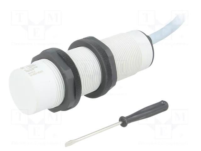 Sensor: capacitive; Range: 4÷12mm; 24÷230VAC; OUT: SPDT; 2m; CA30CLN CARLO GAVAZZI CA30CLN12MU10M