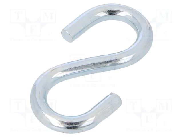 Quick link S type; steel; zinc; 7mm DROMET D-OUS.7