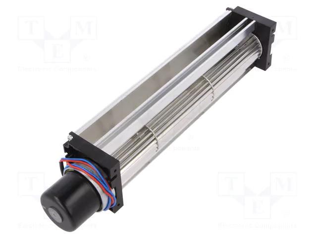 Fan: DC; cross flow; 24VDC; 258x50x47.5mm; 99m3/h; 51dBA; ball EBM-PAPST QG030-198/14