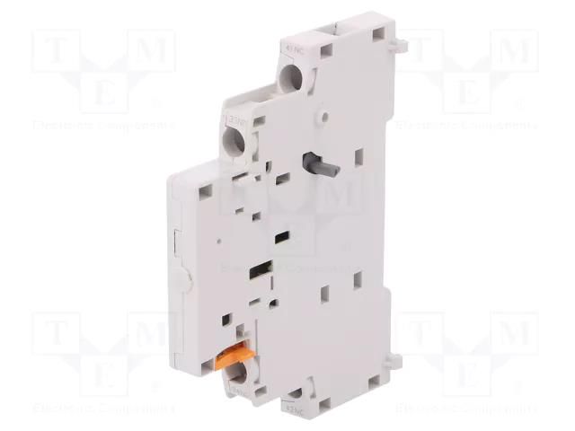 Auxiliary contacts; NO + NC; side; Leads: screw terminals LS ELECTRIC MMS-LX-1A1B