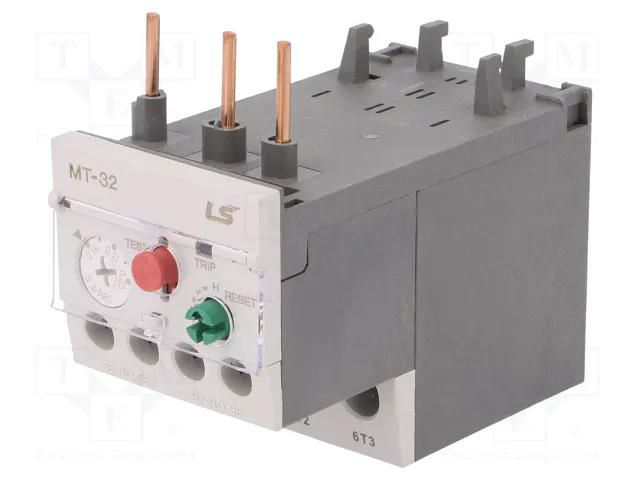 Thermal relay; Auxiliary contacts: NO + NC; 0.16÷0.25A; -5÷60°C LS ELECTRIC MT-32-0.16-0.25A