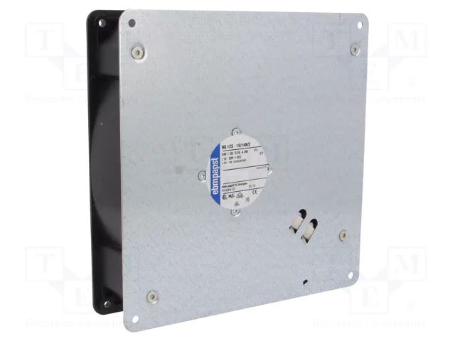 Fan: DC; blower; 24VDC; 180x180x40mm; 86.4m3/h; 58dBA; ball; 2550rpm EBM-PAPST RG125-19/14N/2