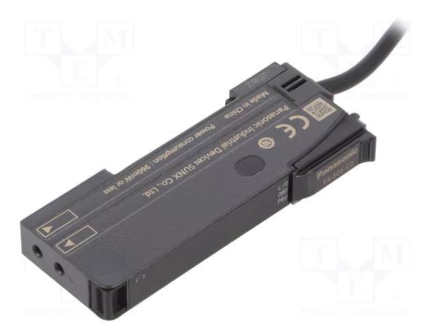 Sensor: optical fiber amplifier; NPN; IP40; Connection: lead 2m PANASONIC FX-505-C2