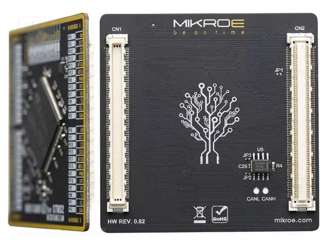 Multiadapter; STM32F723ZE; prototype board; Fusion v8; 256kBRAM MIKROE MIKROE-3715