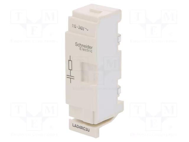 Surge arrester; RC element; Series: TeSys D Everlink; side SCHNEIDER ELECTRIC LAD4RC3U