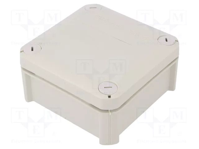 Enclosure: junction box; X: 114mm; Y: 114mm; Z: 57mm; IP66; T 60 OBO BETTERMANN OBO-2007239