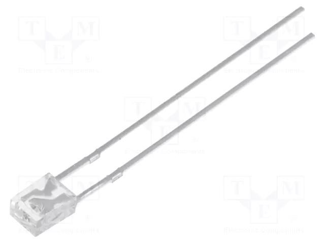 LED; blue; rectangular; 2x3.2x4.15mm; 350÷460mcd; 100°; Front: flat WAH WANG HOLDING WW23N3SBQ4-W