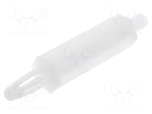 Assembly stud; polyamide; L: 25.4mm; screwed rod,snap fastener ESSENTRA RI-MSCBS-16-01