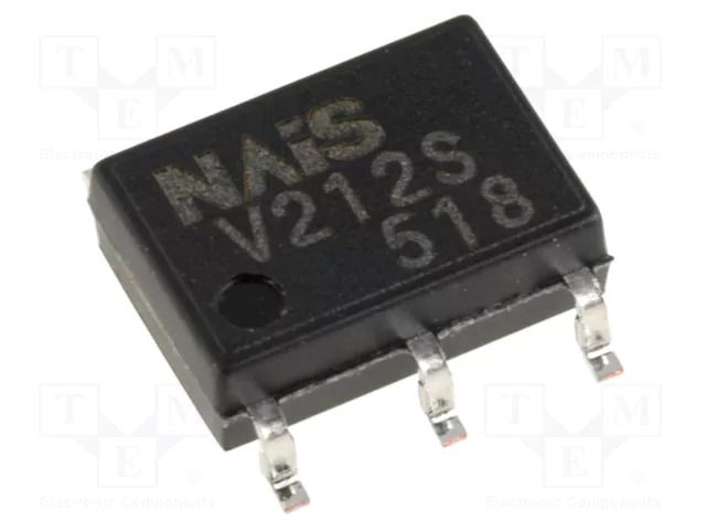 Relay: solid state; Icntrl max: 3mA; 500mA; max.60VAC; max.60VDC PANASONIC AQV212S