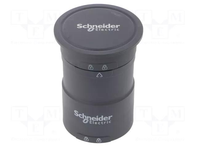 Module: base; black; 24VDC; 24VAC; IP55; Ø60mm; Harmony XVU SCHNEIDER ELECTRIC XVUC21B