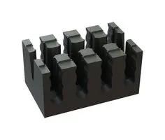 SLOTTED BRACKET, BLACK, NYLON, 5MM OFSMB-4-05GFBK