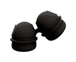 GROMMET, NYLON, 12.7MM, BLACK 23MP04NEZS