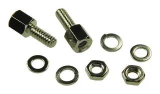 HEX FEMALE SCREWLOCK, 4-40 UNC, 11.8MM 40-98440F-C