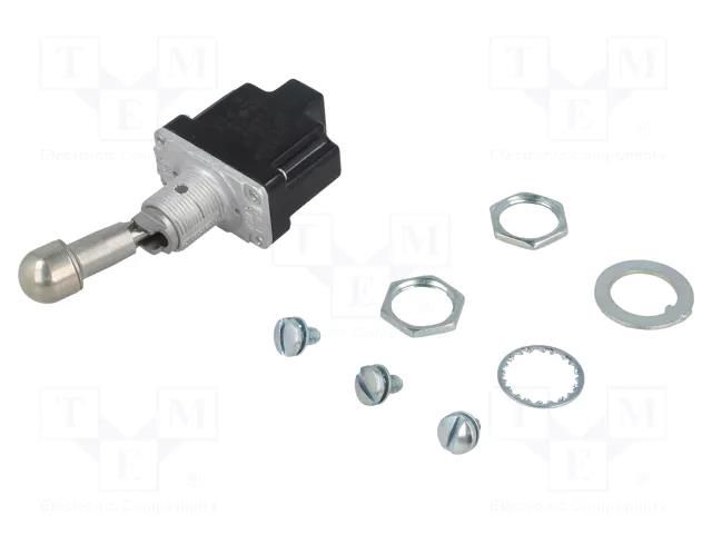 Switch: toggle; Pos: 2; SPDT; ON-ON; 15A/125VAC; Leads: screw; TL HONEYWELL 1TL1-3G