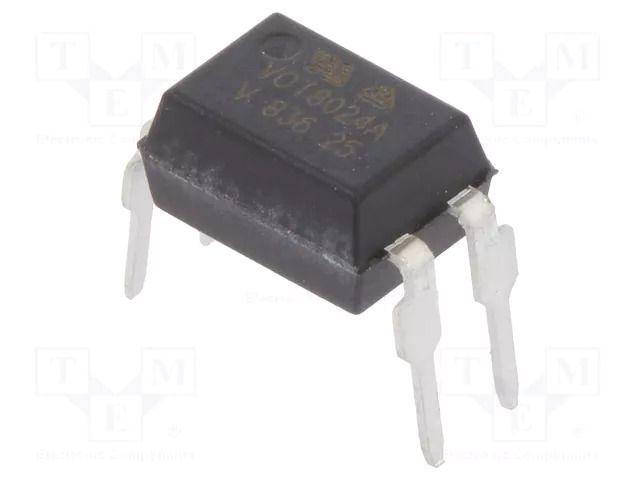 Optotriac; 5.3kV; triac,zero voltage crossing driver; DIP4; Ch: 1 VISHAY VOT8024AD