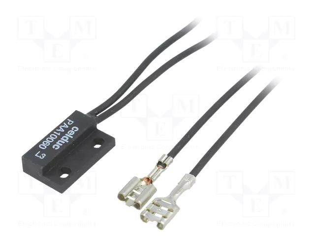 Reed switch; Pswitch: 10W; 23x14x6mm; Connection: cables; 500mA CELDUC PAA10060