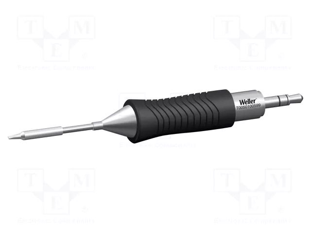 Tip; chisel; 1x0.3mm; for  soldering iron; 40W WELLER WEL.RTM-010S