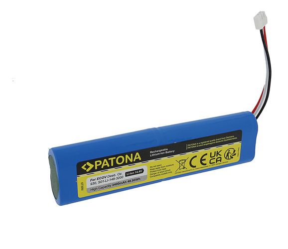 PATONA Battery f. Ecovacs Deebot Ozmo 930 S01-LI-148-2600, PATONA 6739 4055655233712
