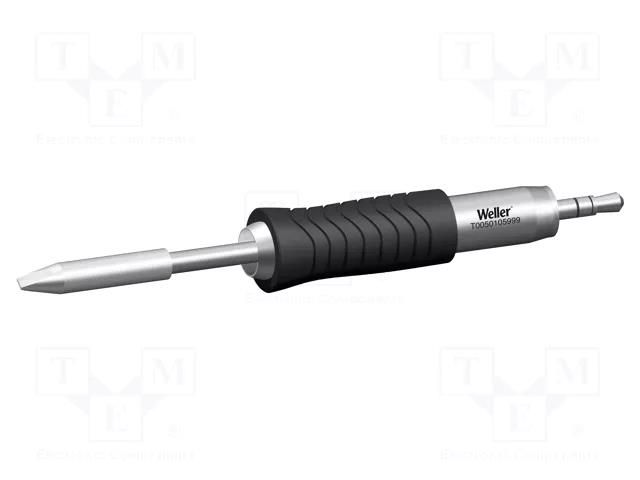 Tip; chisel; 2.2x0.6mm; for  soldering iron; 150W WELLER WEL.RTU-022SMS