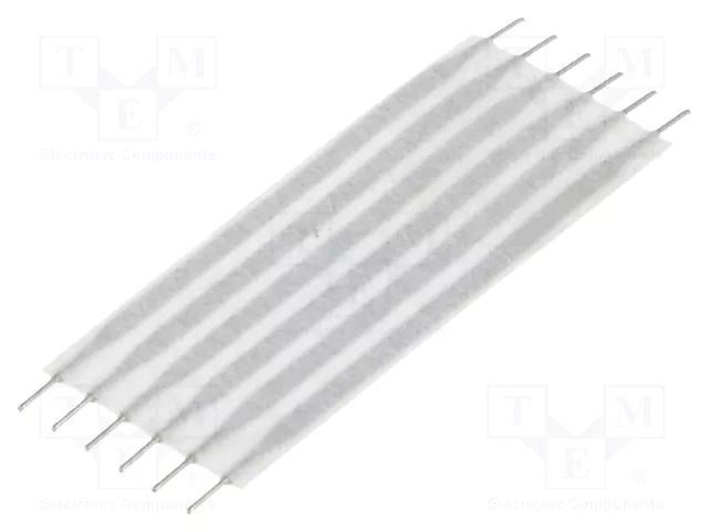 Connector: jumper cable; Tape ph: 2.54mm; L: 38.1mm; straight TE Connectivity FSN21.5A-06