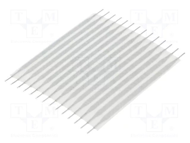 Connector: jumper cable; Tape ph: 2.54mm; L: 38.1mm; straight TE Connectivity FSN21.5A-14