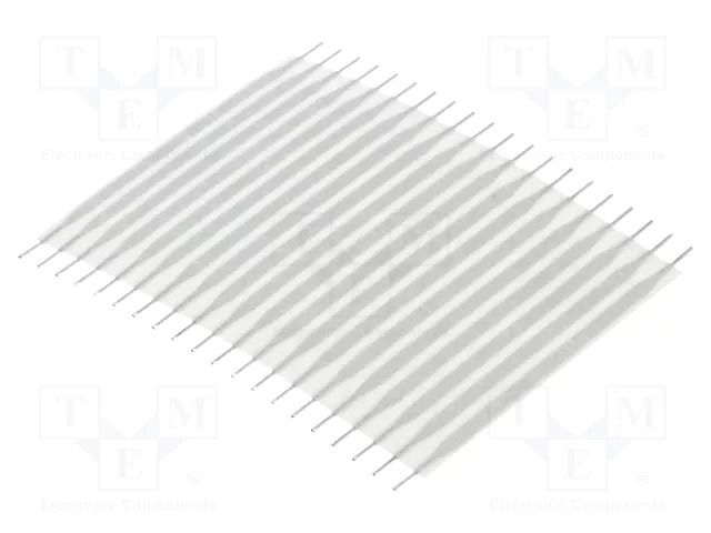 Connector: jumper cable; Tape ph: 2.54mm; L: 38.1mm; straight TE Connectivity FSN21.5A-20