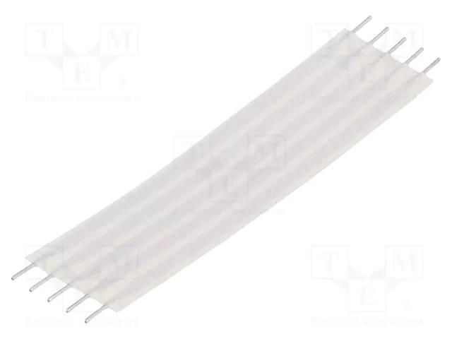 Connector: jumper cable; Tape ph: 2.54mm; L: 50.8mm; straight TE Connectivity FSN22A-05