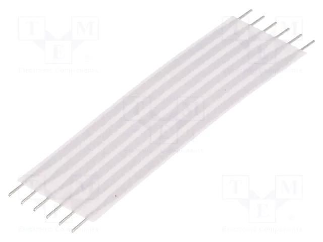 Connector: jumper cable; Tape ph: 2.54mm; L: 50.8mm; straight TE Connectivity FSN22A-06