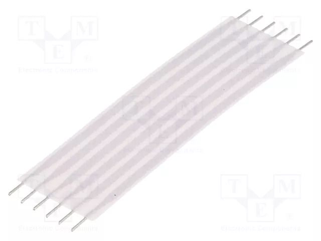 Connector: jumper cable; Tape ph: 2.54mm; L: 50.8mm; straight TE Connectivity FSN22A-06