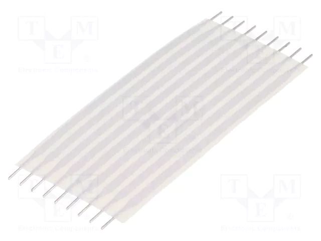 Connector: jumper cable; Tape ph: 2.54mm; L: 50.8mm; straight TE Connectivity FSN22A-09