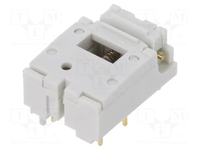 Switch: keypad; Pos: 2; SPDT; 0.01A/24VDC; white; Leads: for PCB C&K SERUAUOA
