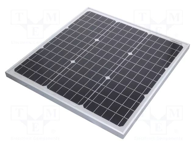 Photovoltaic cell; monocrystalline silicon; 540x510x25mm; 40W CELLEVIA POWER CL-SM40M