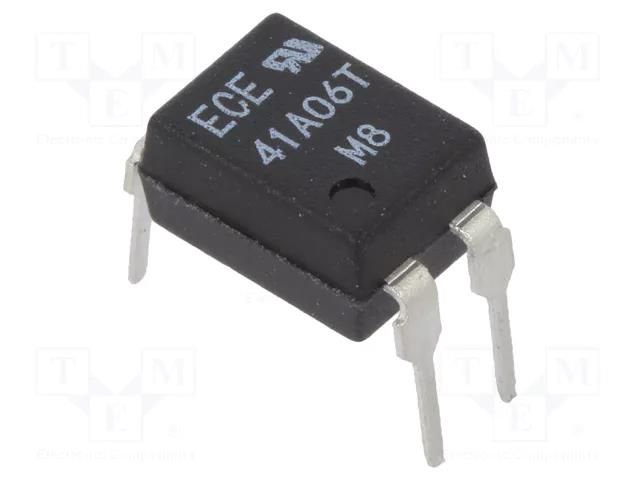 Relay: solid state; Icntrl max: 50mA; 400mA; max.60VAC; max.60VDC ECE EPR211A064000EZ