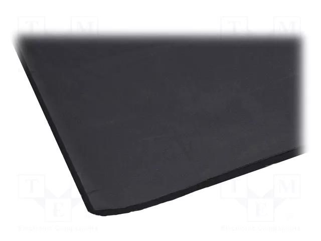 Damping mat; polyetylene; 600x1000x10mm; self-adhesive SILENT COAT SC-NI10-0.6