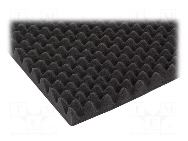 Damping mat; polyurethane; 600x500x35mm SILENT COAT SC-SA35-0.6